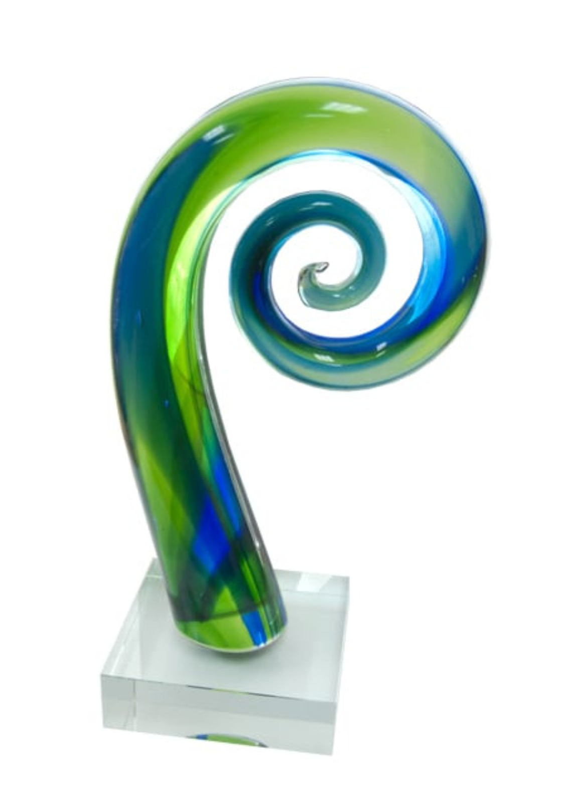 Glass Koru