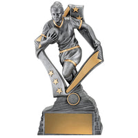 Rugby Flag Player Female Resin