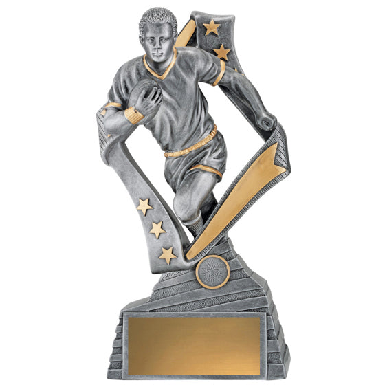 Rugby Flag Player Male Resin