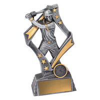Flag Baseball Male Resin