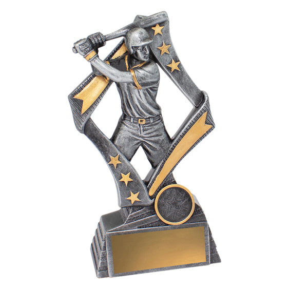 Flag Baseball Male Resin