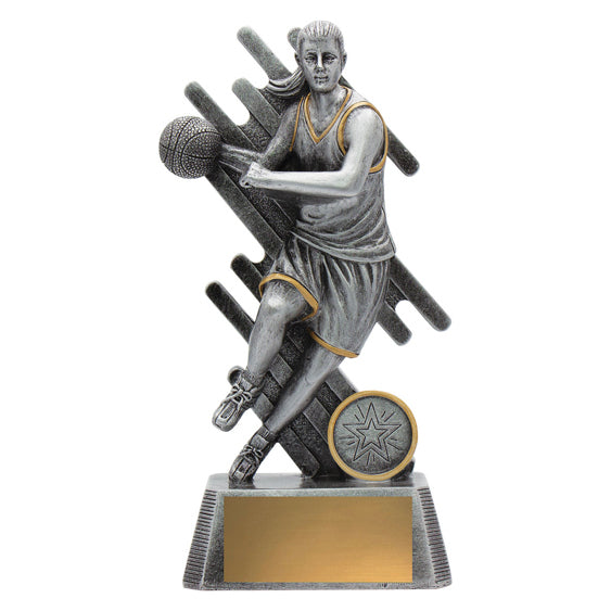 Basketball Zoom Female Resin