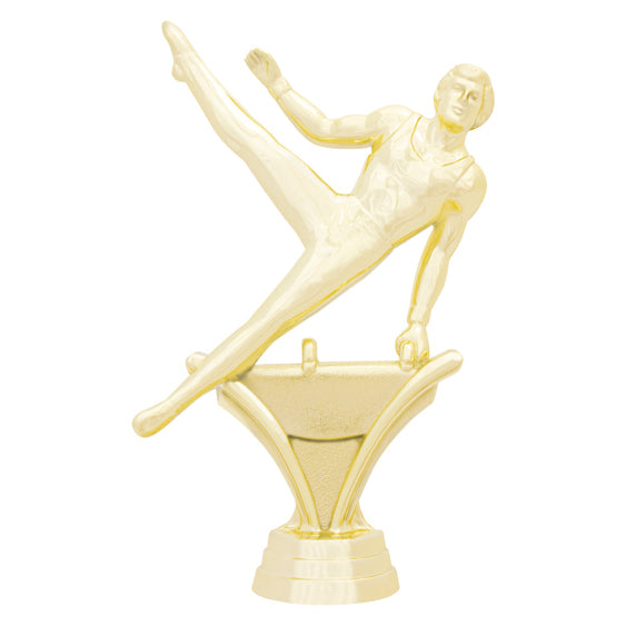 Male Pommel Gymnastic Figure