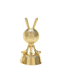 Golf Ball & Clubs Figure