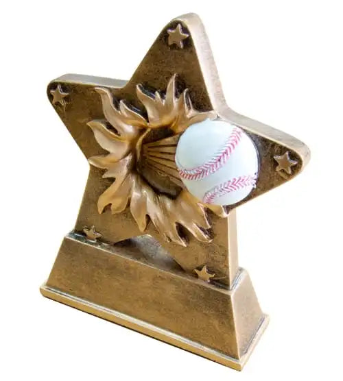 Baseball Starburst Resin