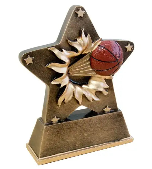 Basketball Starburst Resin