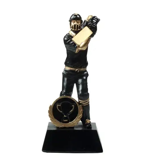 Cricket Batsman Black
