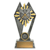 Decorative trophy with 2 paddles crossed